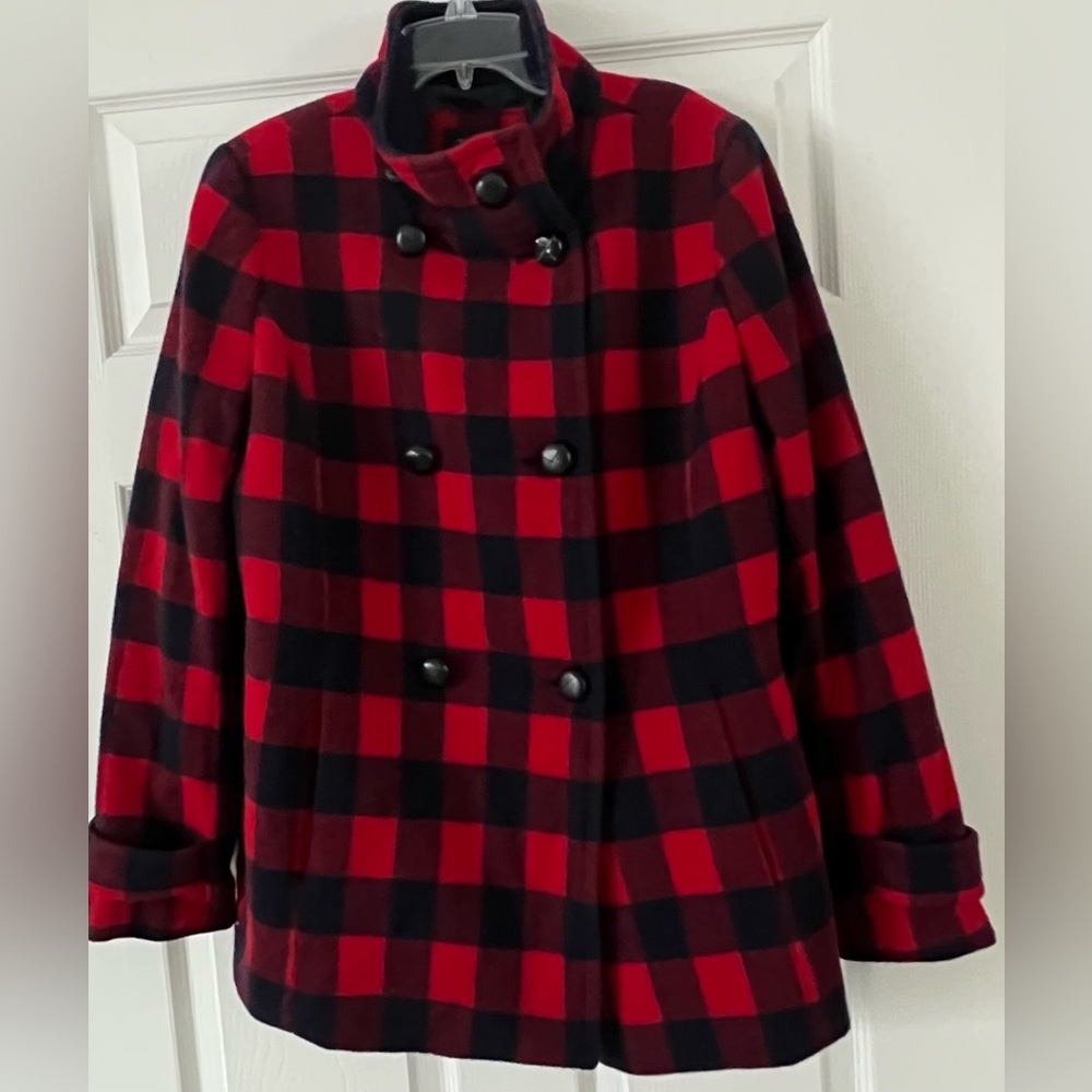 Talbot’s Plaid Coat